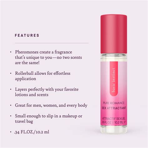 pure romance pheromone perfume|basic instinct roll on.